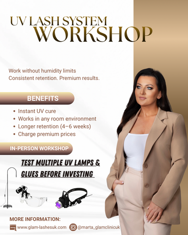 LED/ UV EYELASH EXTENSIONS MASTERCLASS